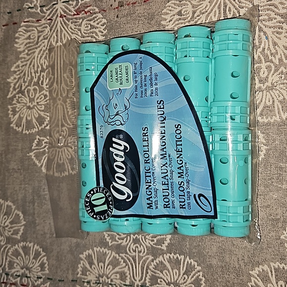 Goody Accessories - NOS | 1999 Vintage Goody Brand Large 10 Piece Magnetic Rollers